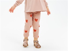 THE NEW Siblings Nynne trousers adobe rose with heart print
